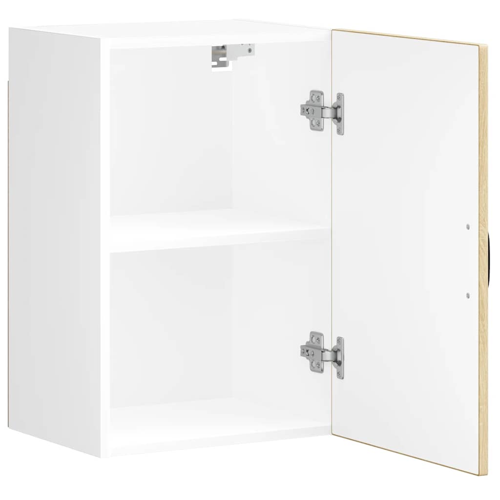 Sieninė virtuvės spinta "Lucca" Sonoma Oak Engineered Wood