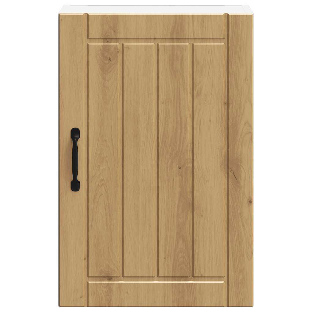 Sieninė virtuvės spinta "Lucca" Artisan Oak Engineered Wood