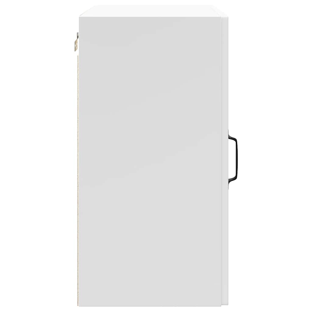 Virtuvės sieninės spintelės, 2 vnt., Lucca, baltos, inžinerinė mediena
