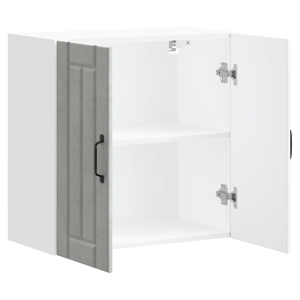 Wall kitchen cabinet "Lucca" Concrete grey