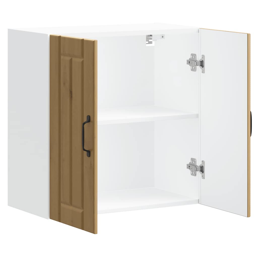 Sieninė virtuvės spinta "Lucca" Artisan Oak Engineered Wood