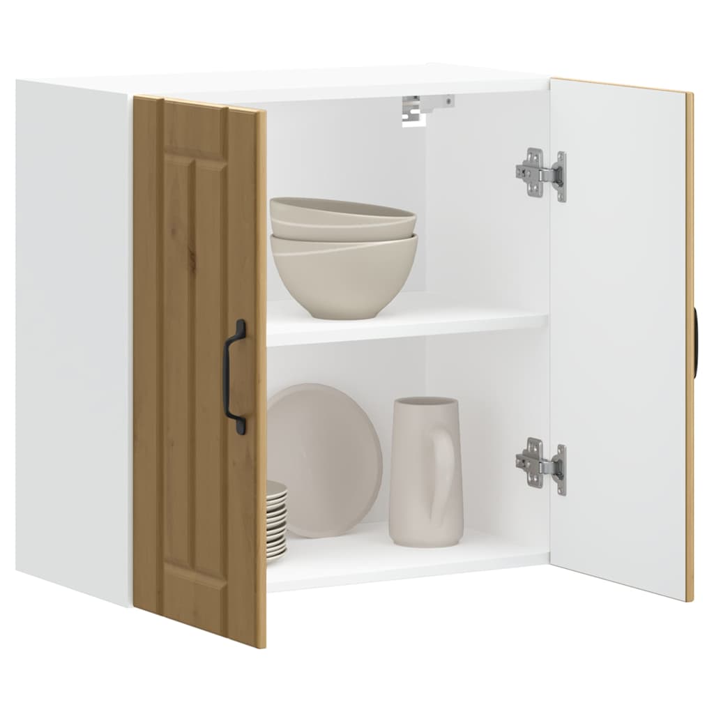 Sieninė virtuvės spinta "Lucca" Artisan Oak Engineered Wood