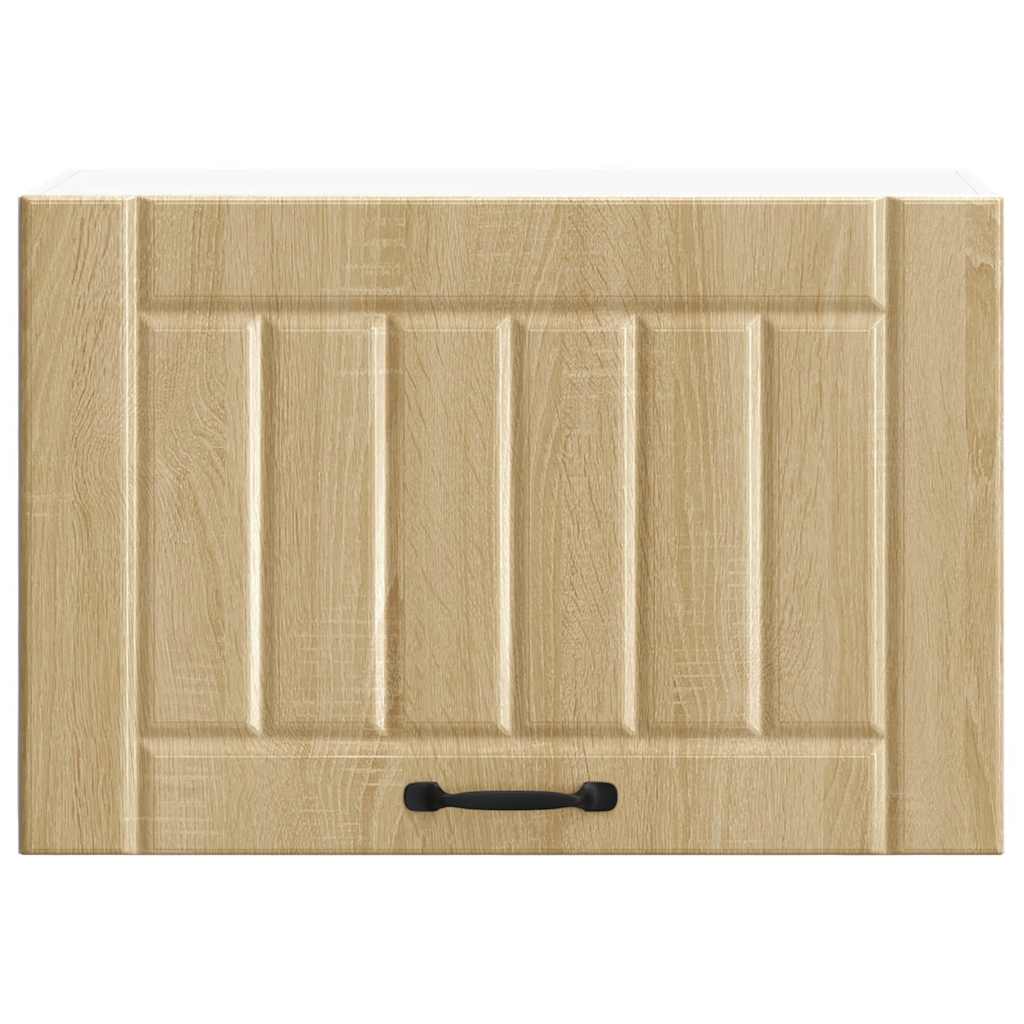 Sieninė virtuvės spinta "Lucca" Sonoma Oak Engineered Wood