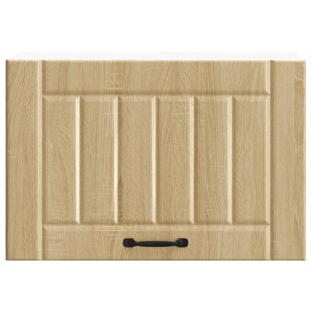 Sieninė virtuvės spinta "Lucca" Sonoma Oak Engineered Wood