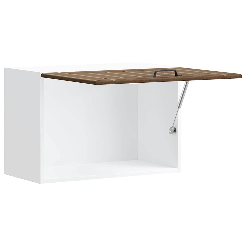 Lucca Wall Kitchen Cabinet, Brown Oak