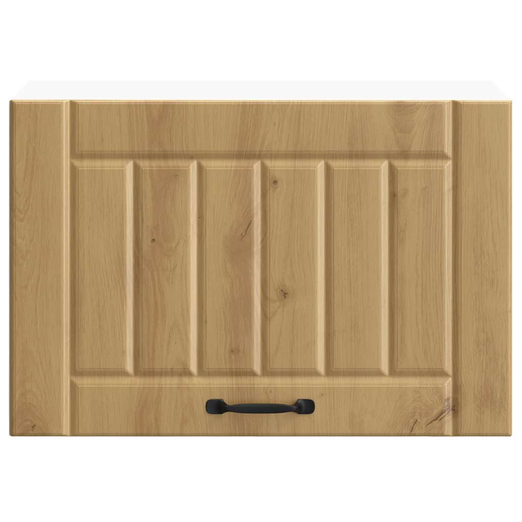 "Lucca" Wall Kitchen Cabinet, Artisan Oak Engineered Wood