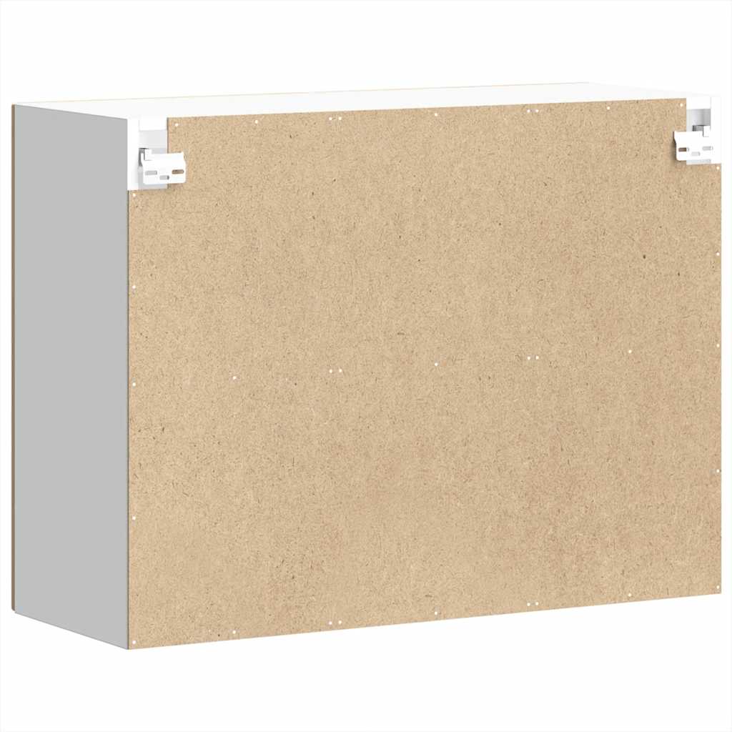 Lucca wall kitchen cabinet with glass doors