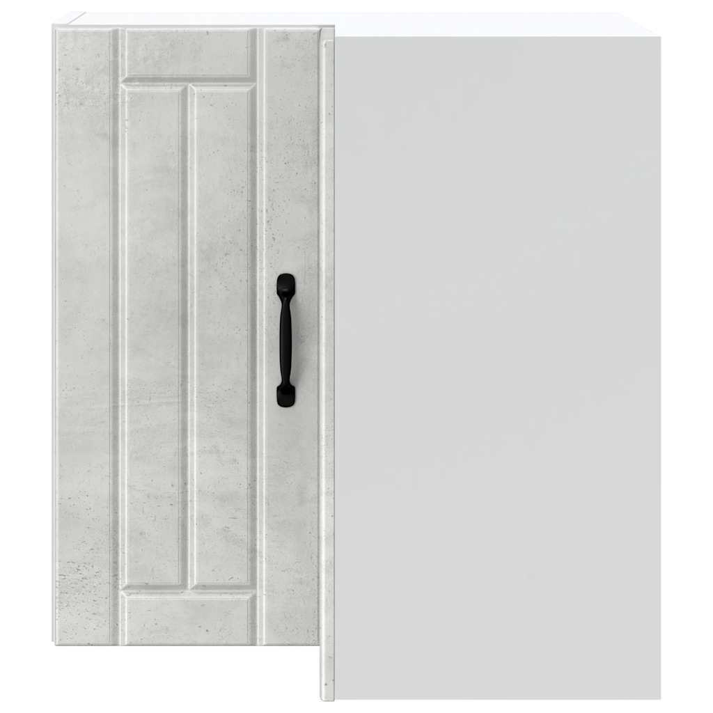 Kitchen wall corner cabinet "Lucca" Concrete