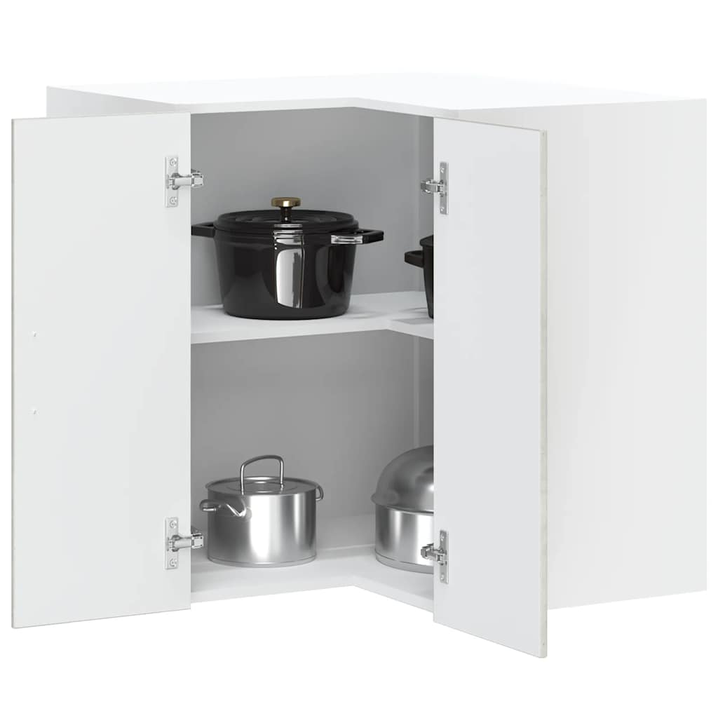 Kitchen wall corner cabinet "Lucca" Concrete