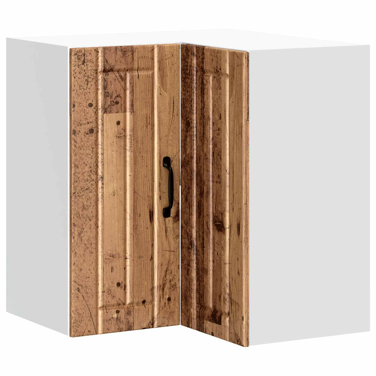 virtuvės sieninė kampinė spintelė "Lucca" Old Wood