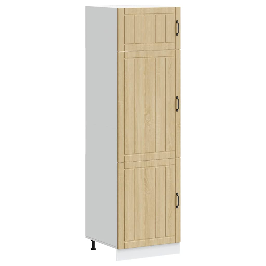 "Lucca" kitchen cabinet Sonoma oak engineered wood