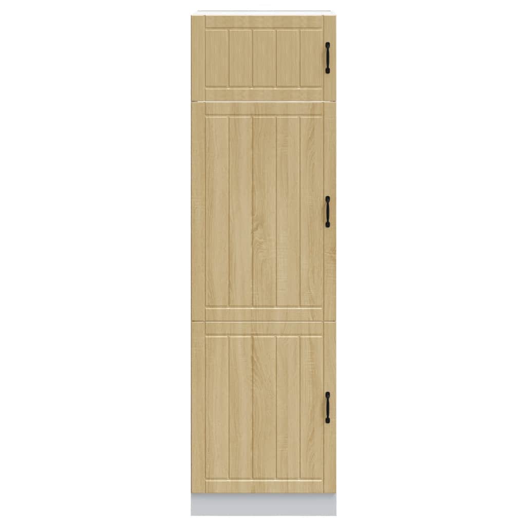 "Lucca" kitchen cabinet Sonoma oak engineered wood