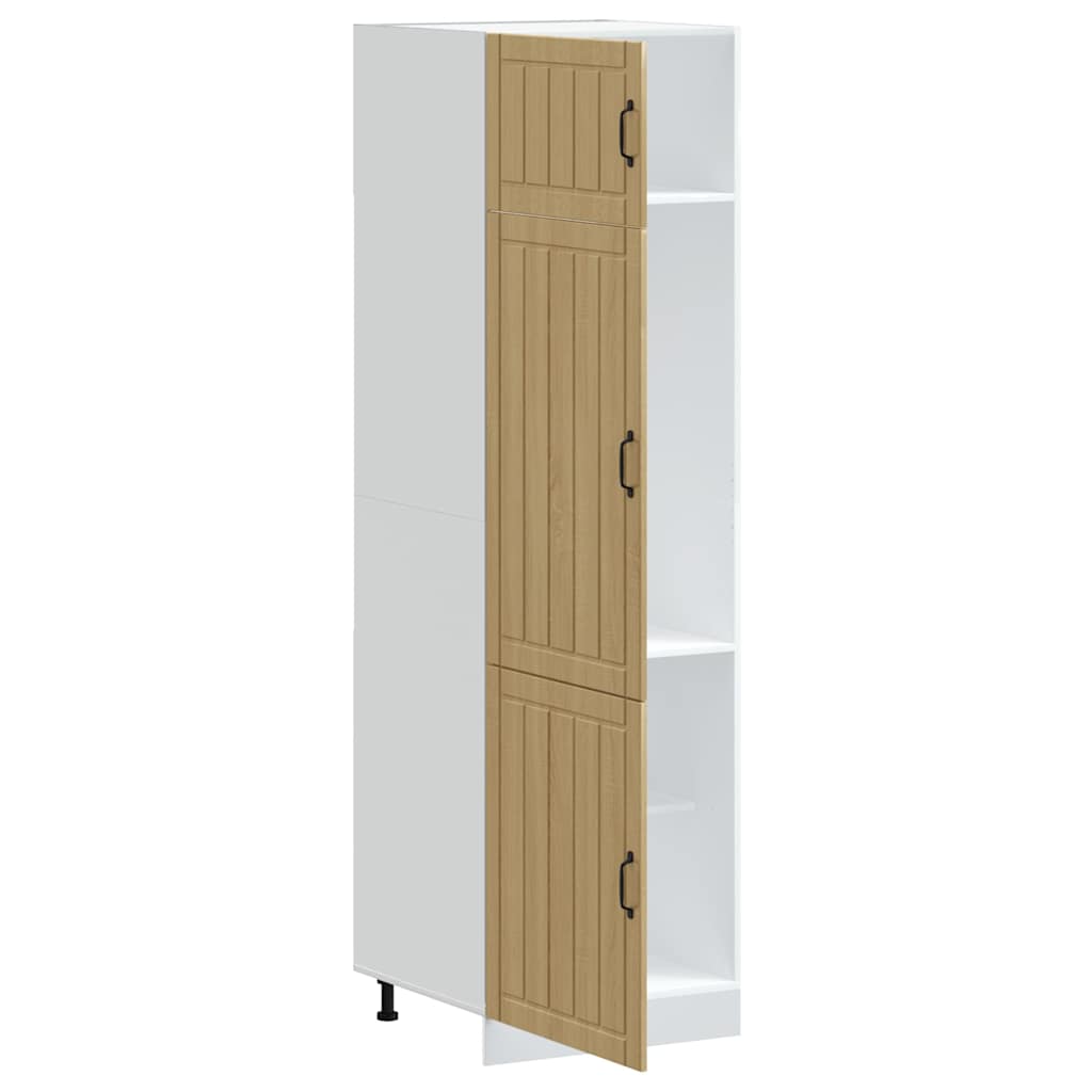 "Lucca" kitchen cabinet Sonoma oak engineered wood