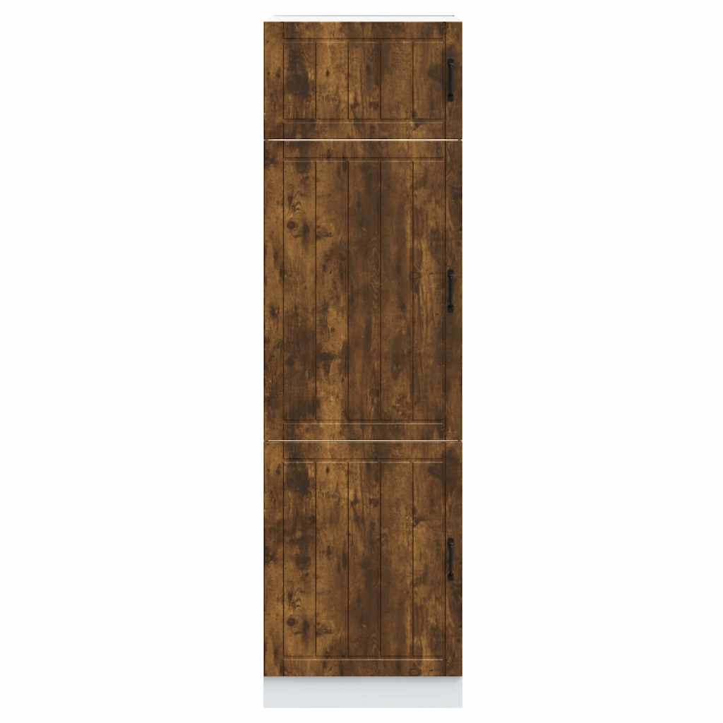 Kitchen cabinet "Lucca" Smoked Oak Engineered Wood