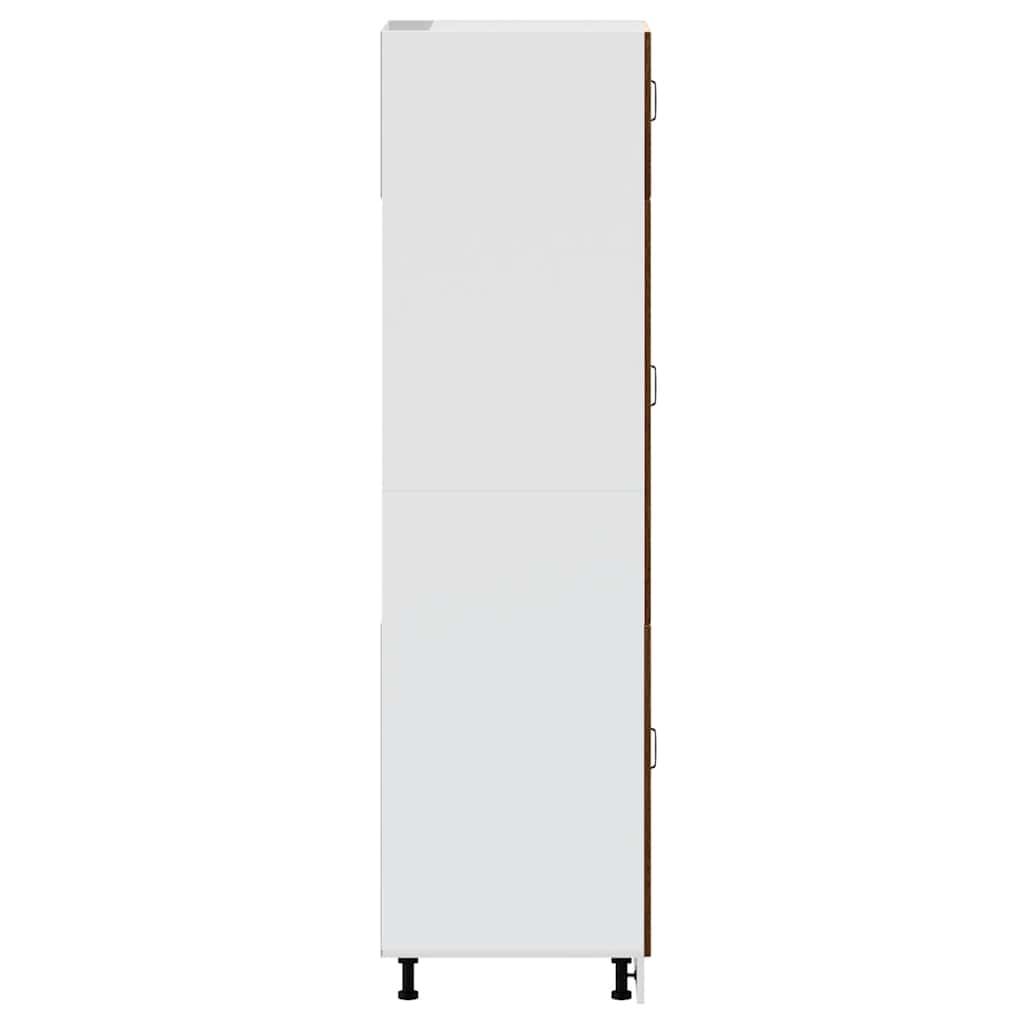 Kitchen cabinet "Lucca" Brown oak, engineered wood
