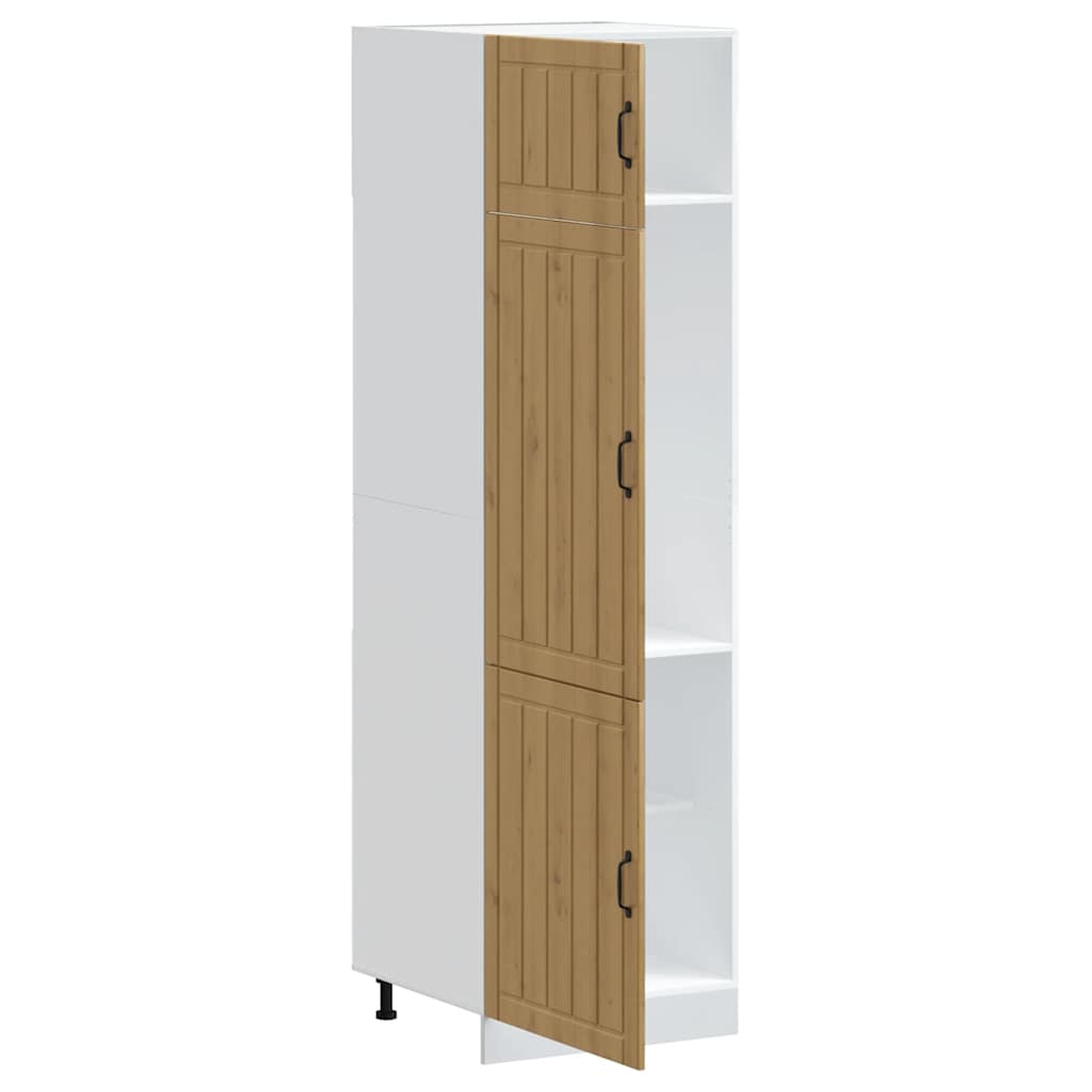 Kitchen cabinet "Lucca" Artisan Oak Engineered Wood
