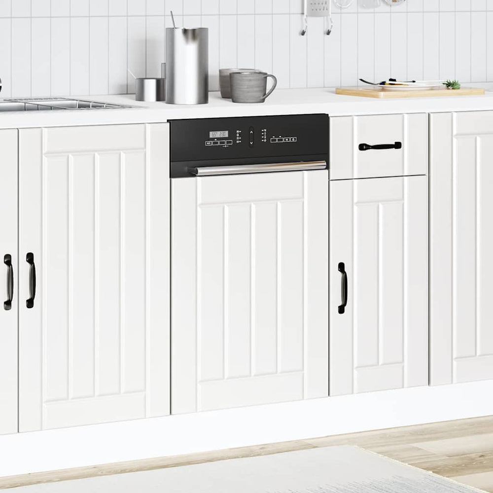 indaplovės skydelis "Lucca" White Engineered Wood