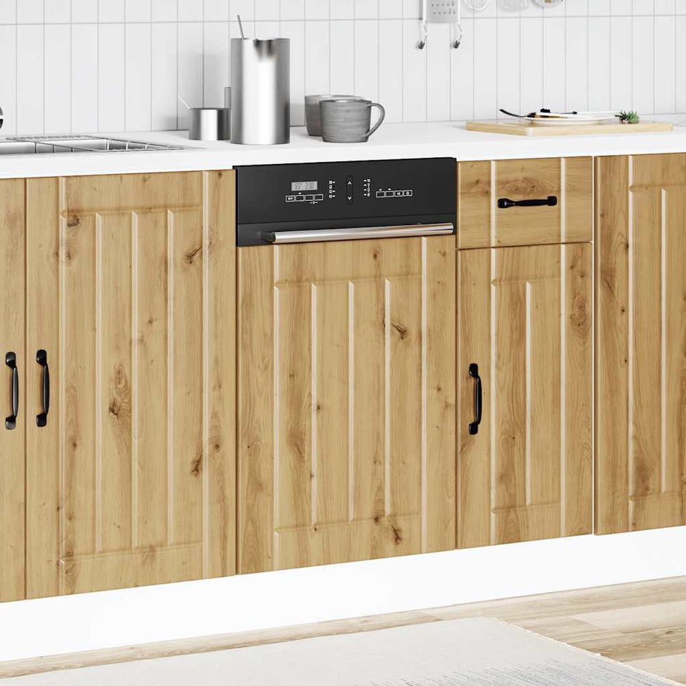 indaplovės skydelis "Lucca" Artisan Oak Engineered Wood