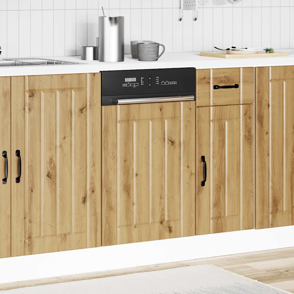 indaplovės skydelis "Lucca" Artisan Oak Engineered Wood