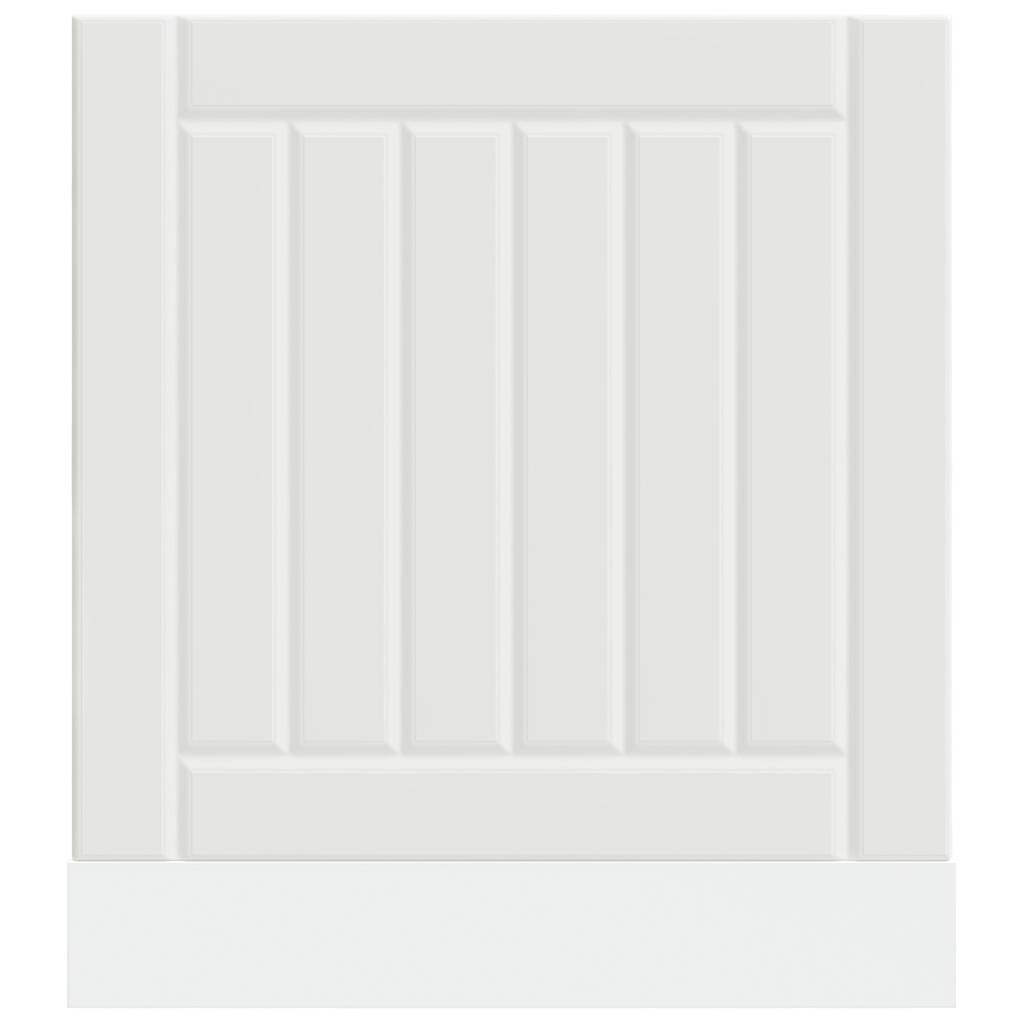 trauku mazgājamās mašīnas panelis "Lucca" White Engineered Wood