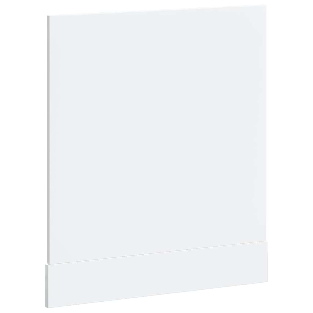 trauku mazgājamās mašīnas panelis "Lucca" White Engineered Wood