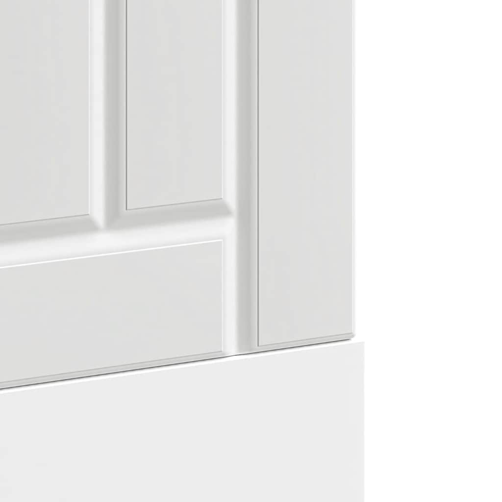 trauku mazgājamās mašīnas panelis "Lucca" White Engineered Wood