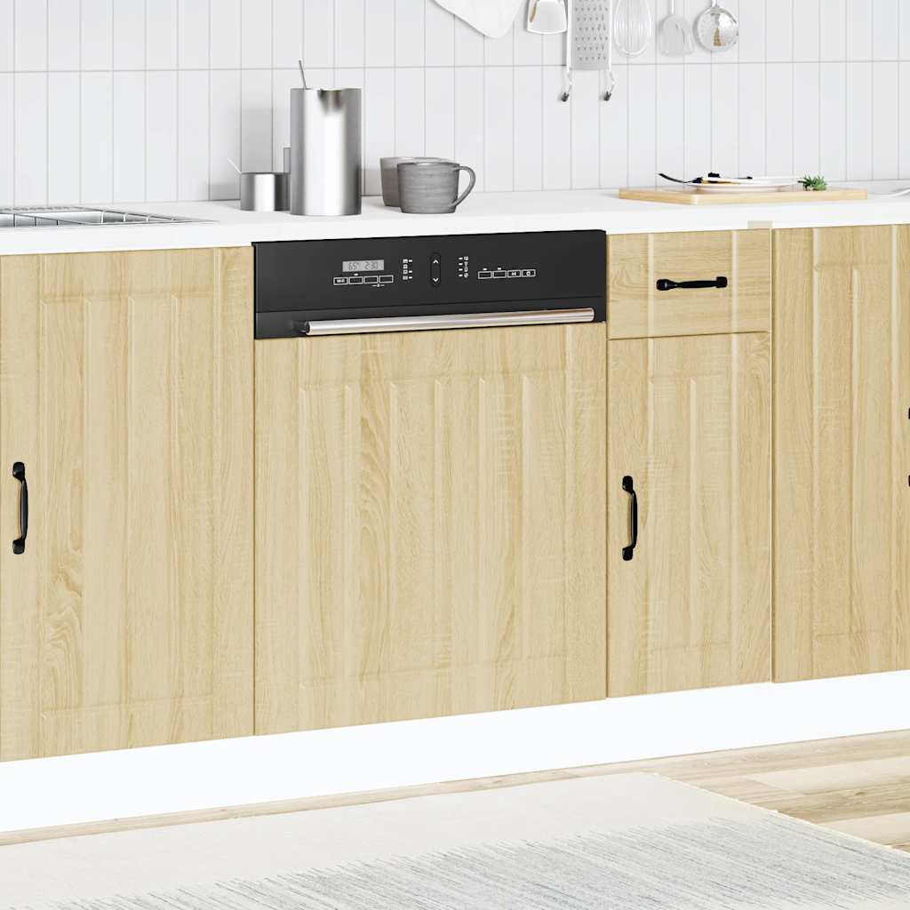 indaplovės skydelis "Lucca" Sonoma Oak Engineered Wood