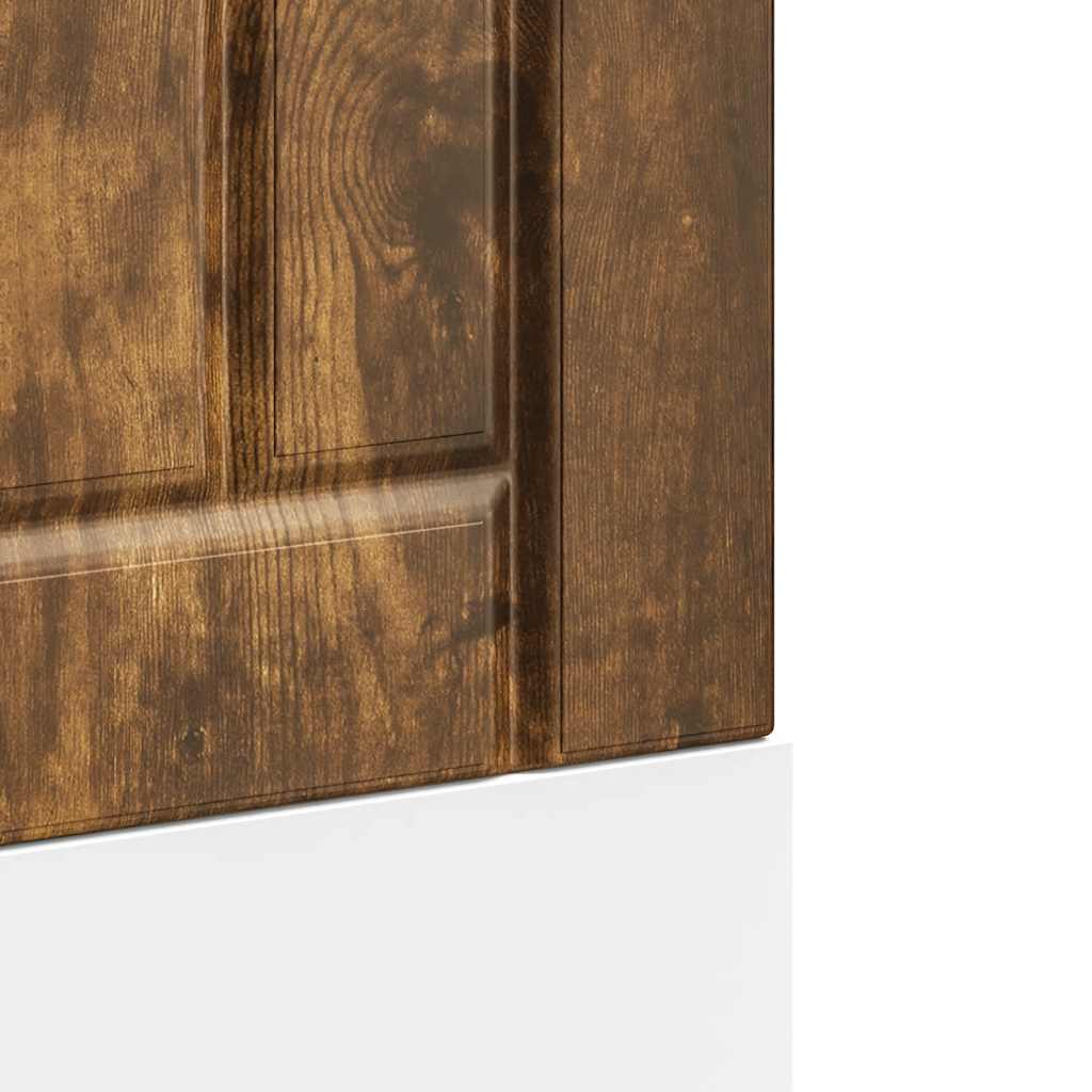 Lucca Dishwasher Panel Smoked Oak Engineered Wood