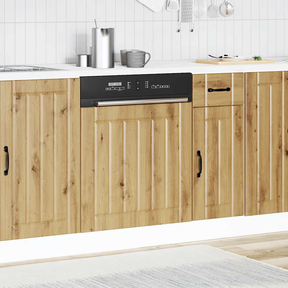 indaplovės skydelis "Lucca" Artisan Oak Engineered Wood