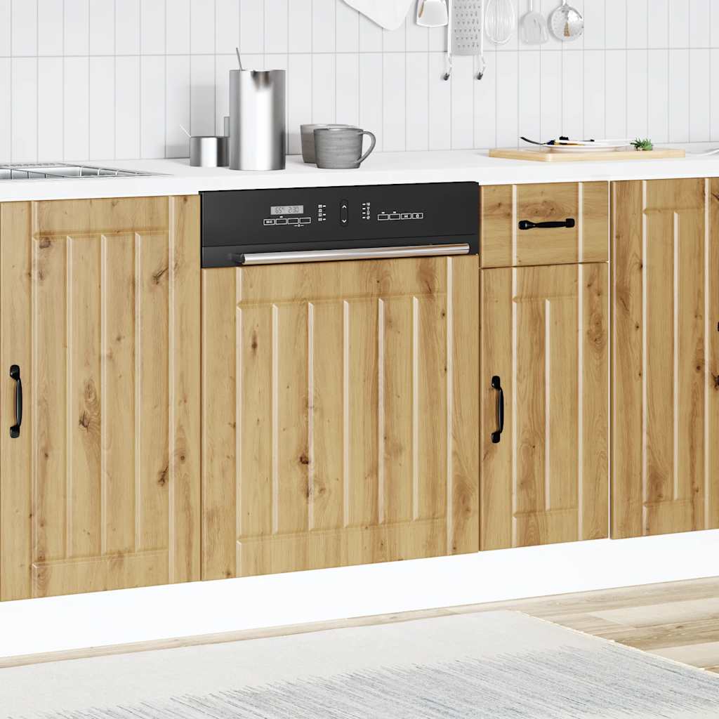indaplovės skydelis "Lucca" Artisan Oak Engineered Wood