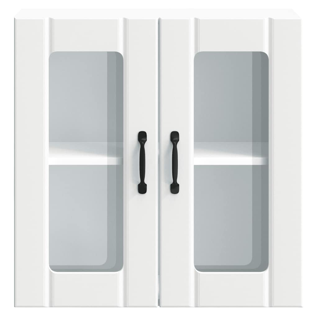 Lucca Wall Kitchen Cabinet with Glass Doors