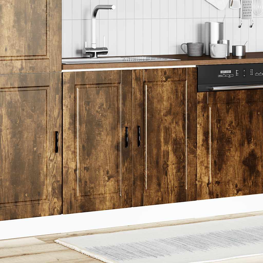 Sink base cabinet "Porto" Smoked oak