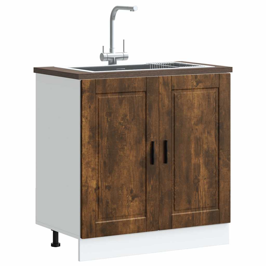 Sink base cabinet "Porto" Smoked oak