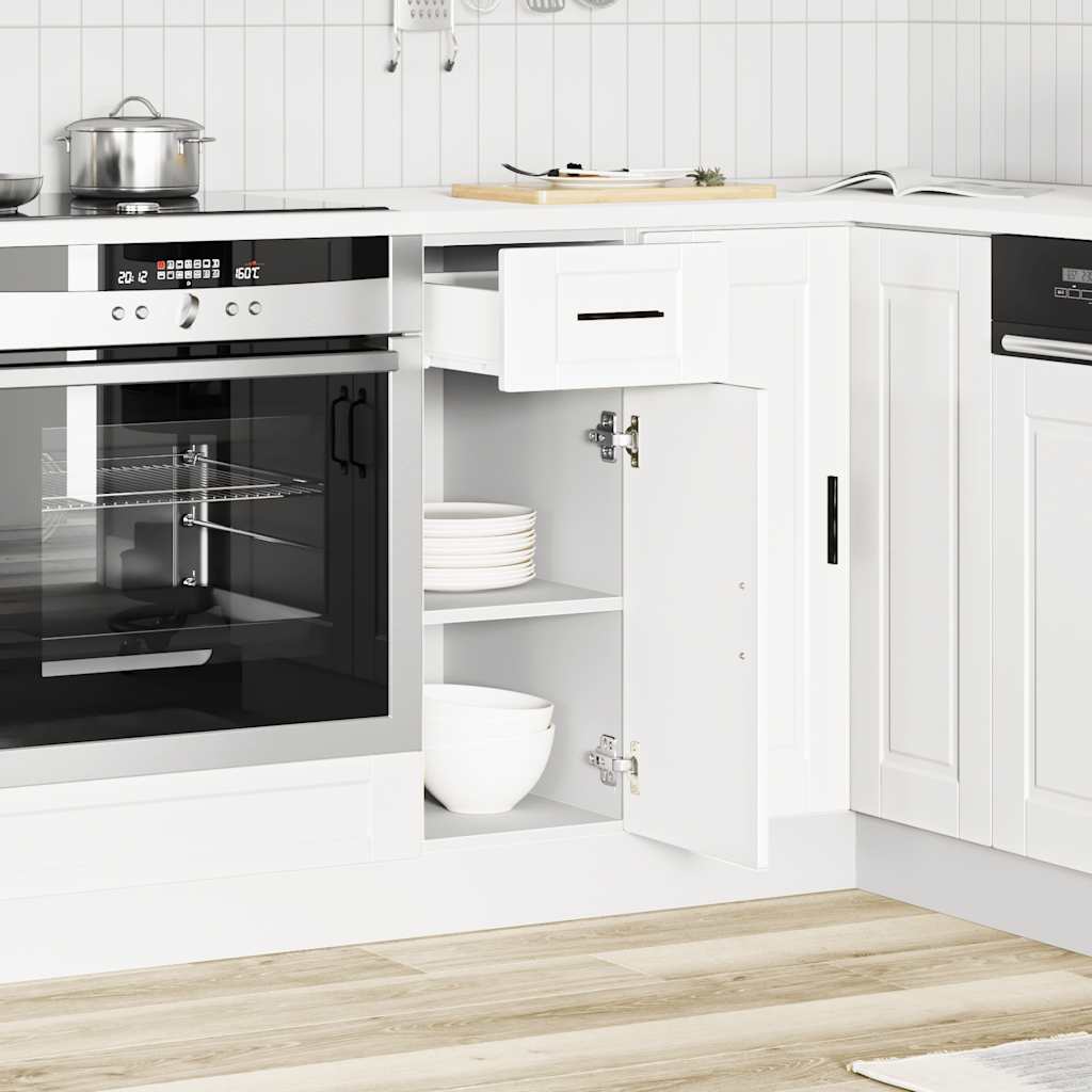 Kitchen cabinet, Porto, white, engineered wood