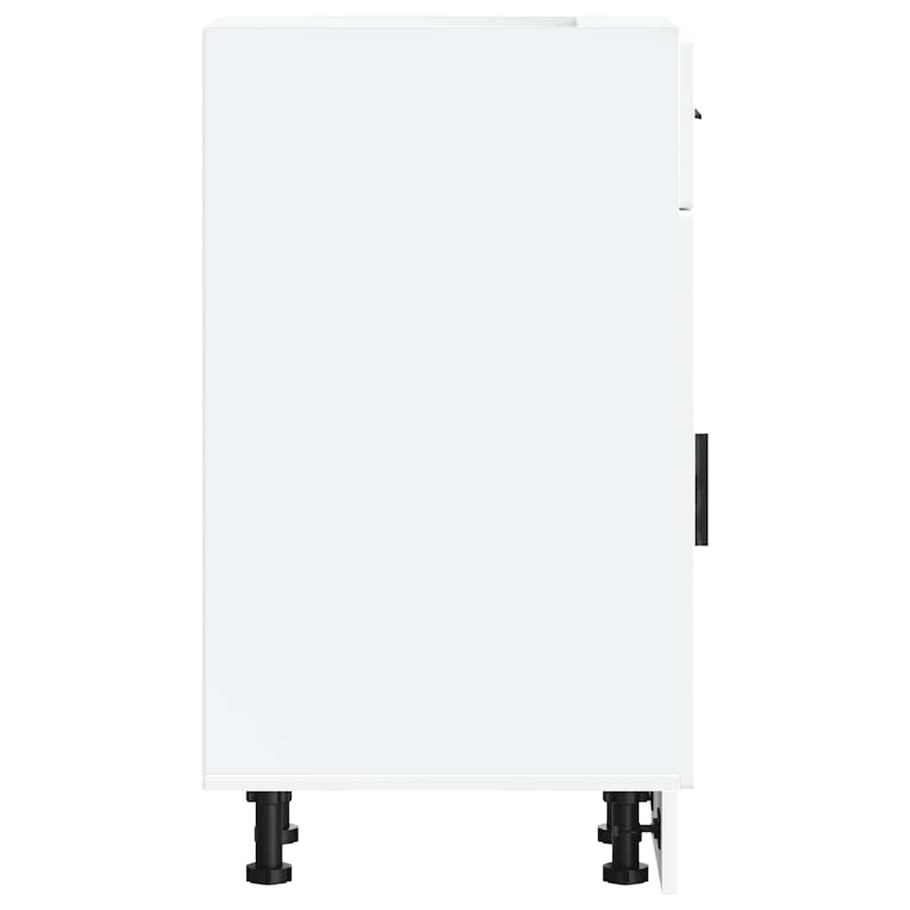 Kitchen cabinet, Porto, white, engineered wood