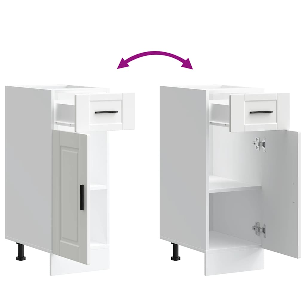 Kitchen cabinet, Porto, white, engineered wood