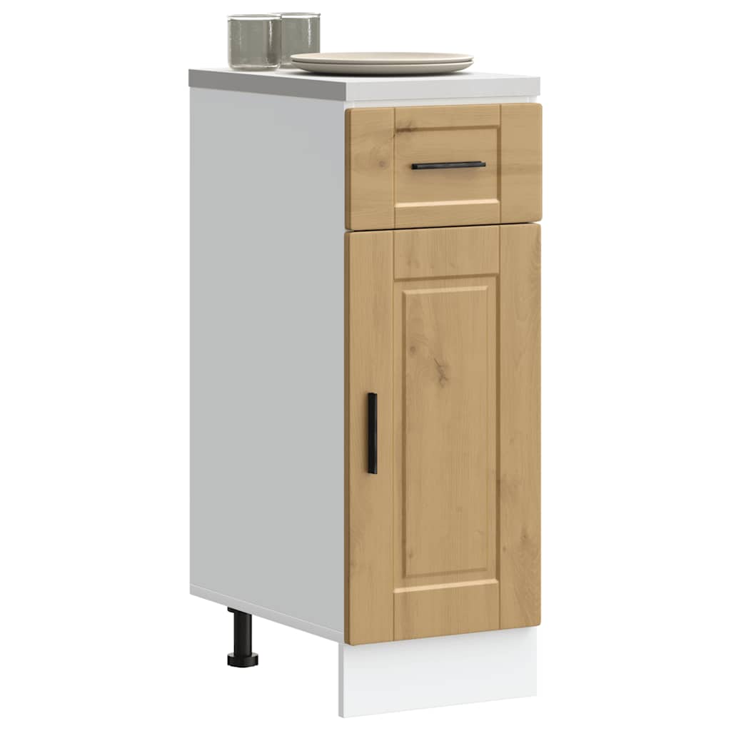 Kitchen cabinet, Porto, artisan oak, engineered wood