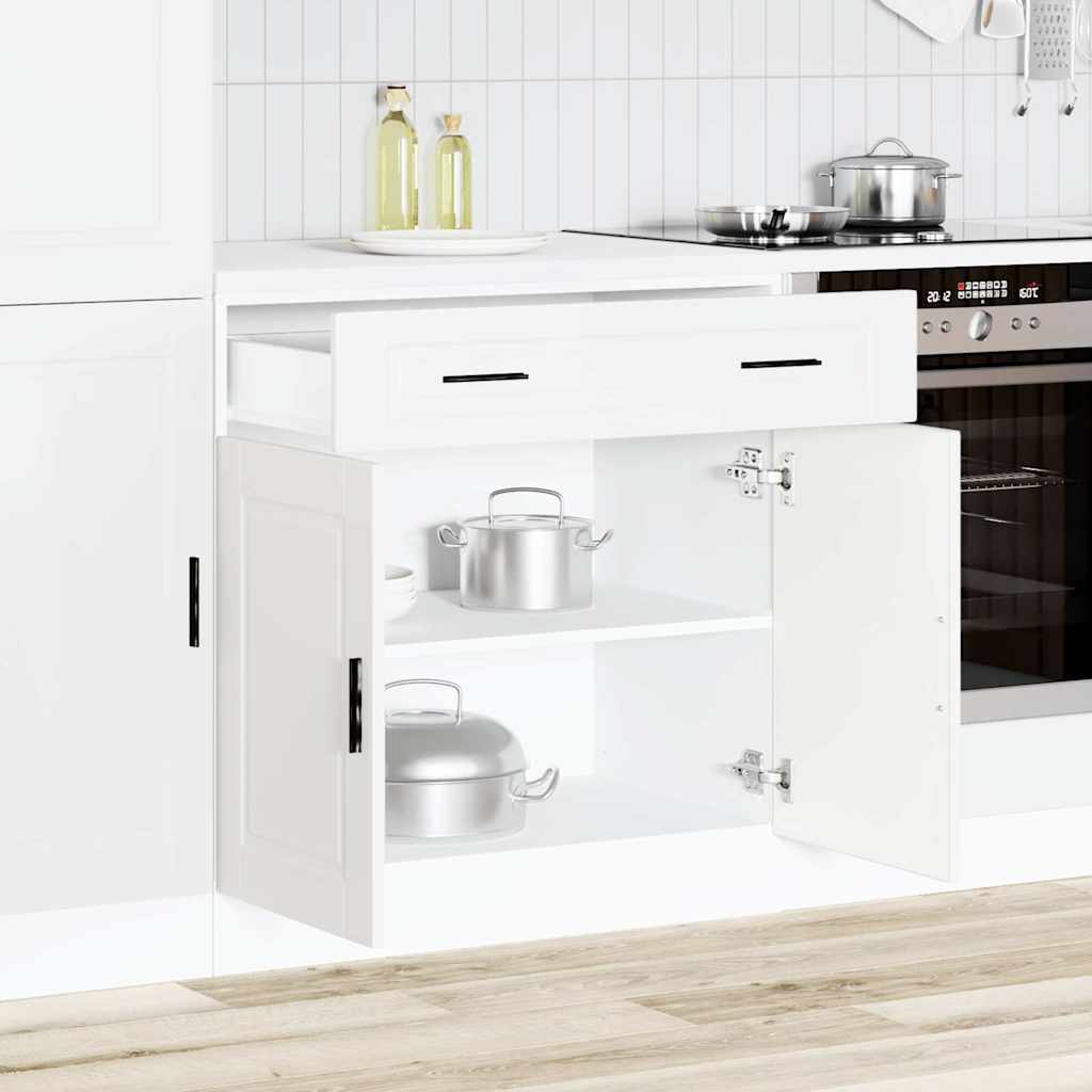 Kitchen cabinet, Porto, white, engineered wood