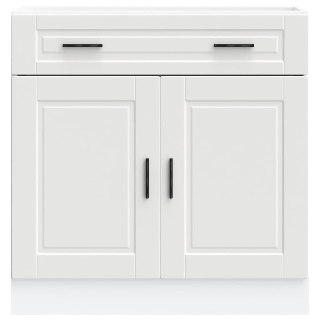 Kitchen cabinet, Porto, white, engineered wood