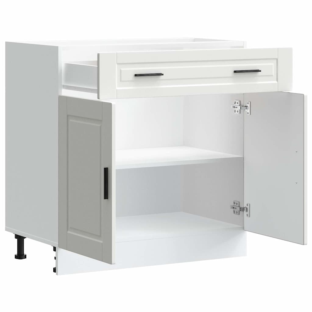 Kitchen cabinet, Porto, white, engineered wood