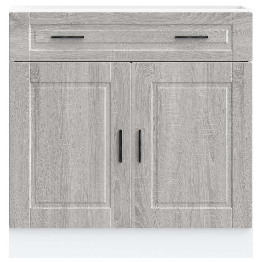 Kitchen cabinet, Porto, grey, engineered wood