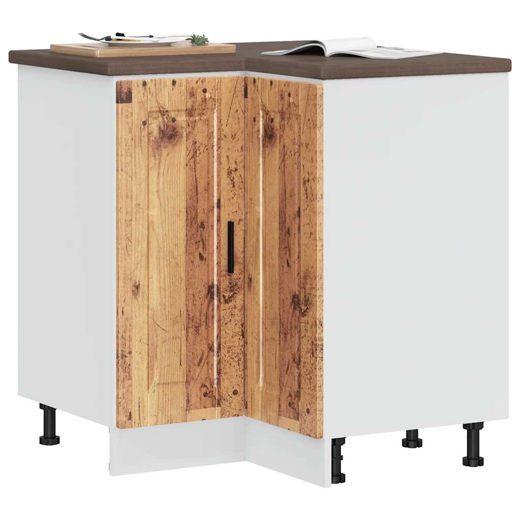 Kitchen corner cabinet, Porto, wood, engineered wood