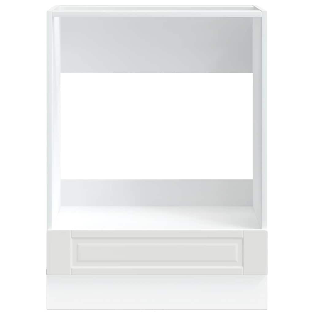 Oven cabinet, Porto, white, engineered wood