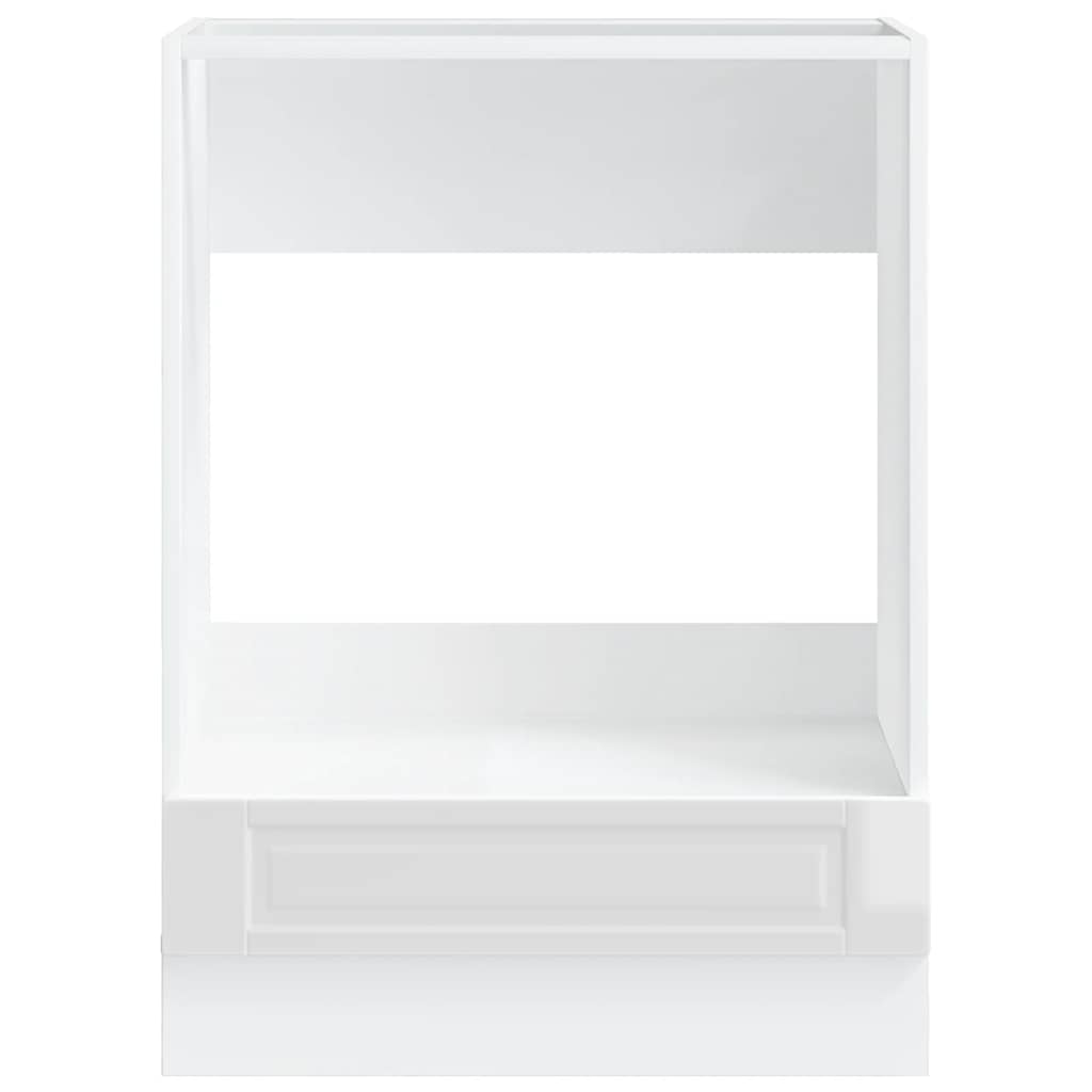 Oven cabinet, Porto, white, engineered wood