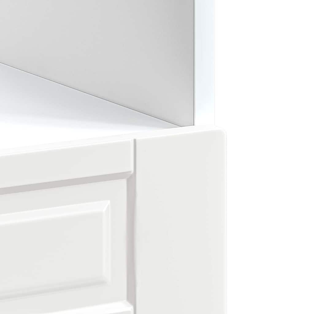 Oven cabinet, Porto, white, engineered wood