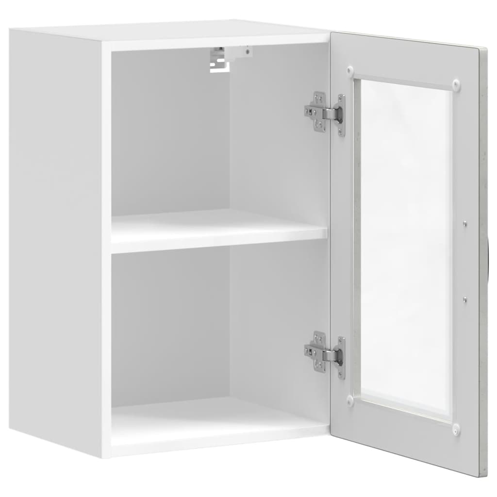 kitchen wall cabinet with glass doors "Porto"