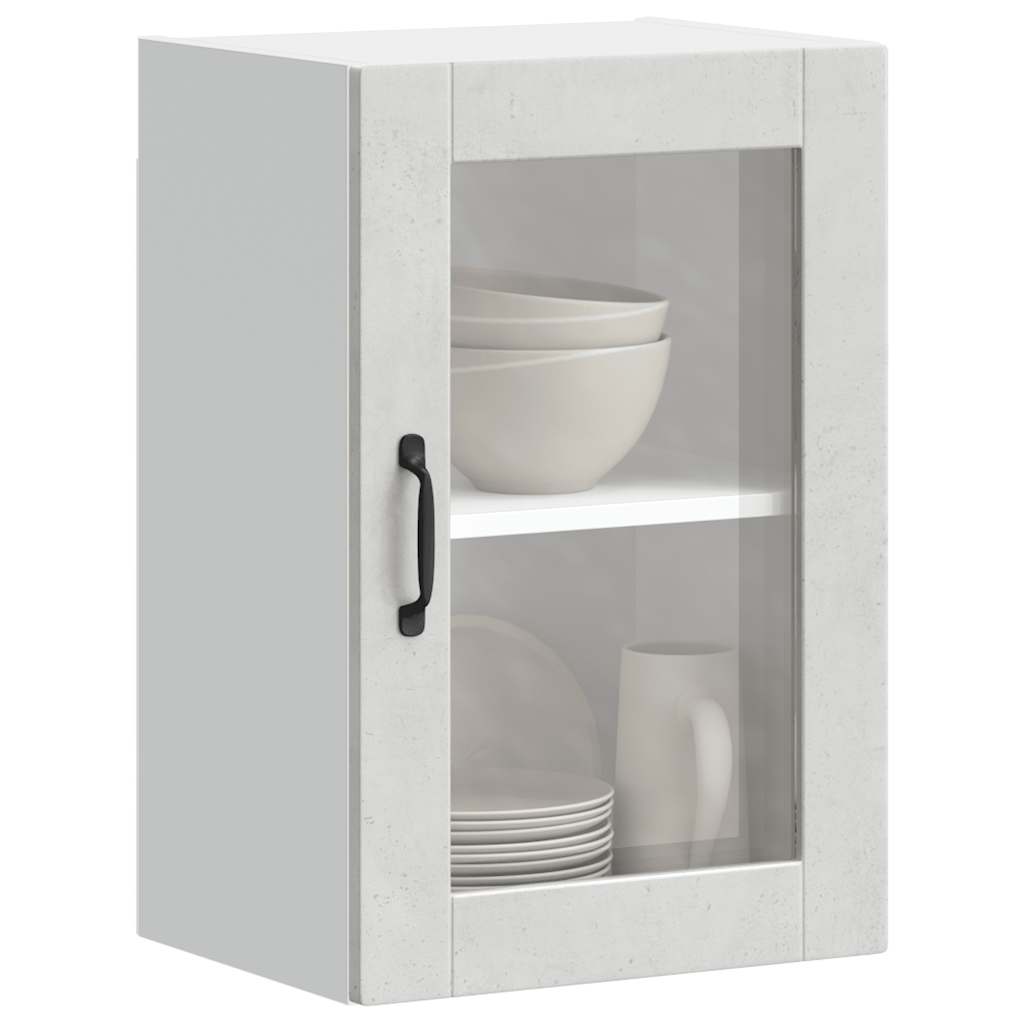 kitchen wall cabinet with glass doors "Porto"