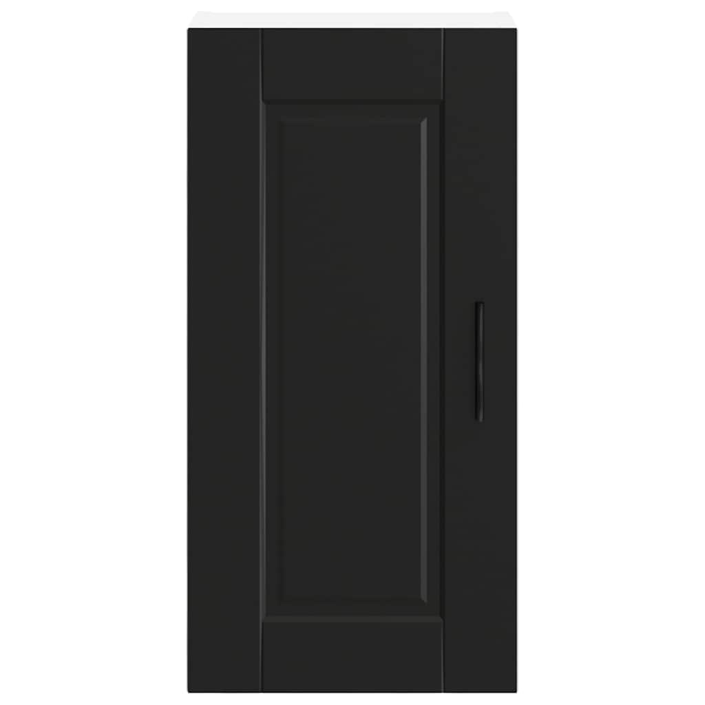 Kitchen cabinet, Porto, black, engineered wood
