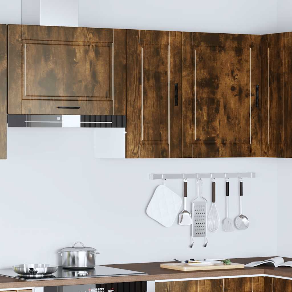 Porto Smoked Oak Wall Kitchen Cabinet