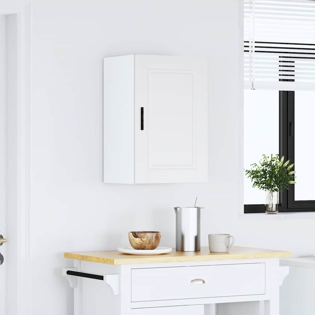 Kitchen wall cabinet, Porto, white, engineered wood